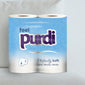 Purdi 2-Ply Luxury Toilet Roll 200 Sheet Case of 40