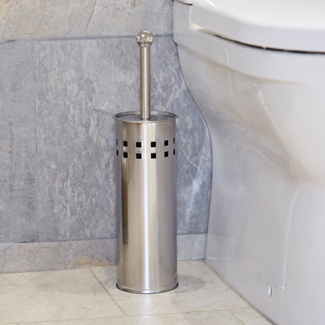 Robert Scott Stainless Steel Toilet Brush & Holder