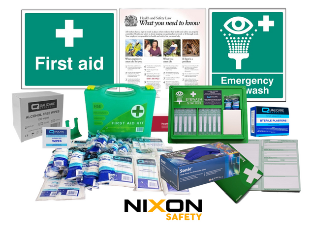 Nixon Safety First Aid & Eye Care Bundle