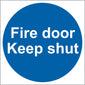 Spectrum Industrial Fire Door Keep Shut (Multipack of 10) Sign 0151V10