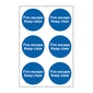 Spectrum Industrial Fire Escape Keep Clear Sign 0158