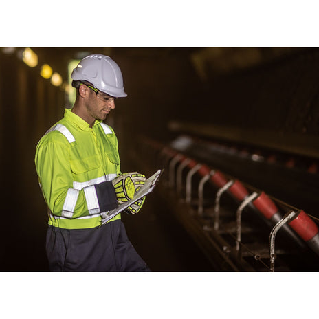 Portwest BIZ7 Hi-Vis Anti-Static Bizflame Pro Coverall