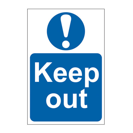 Spectrum Industrial Keep Out Sign 0255