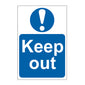Spectrum Industrial Keep Out Sign 0255
