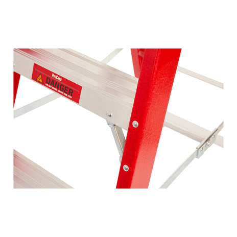 ProDec LFD180 Fibreglass Step Ladder 1.89m, EN131