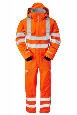 Pulsar HV Orange Waterproof Coverall (PR505)