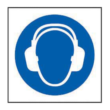 Spectrum Industrial Wear Ear Protection Symbol Sign 11320