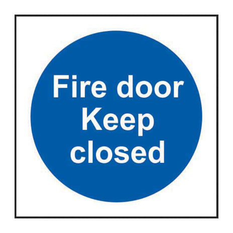 Spectrum Industrial Fire Door Keep Closed Sign 11340