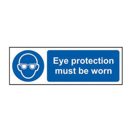 Spectrum Industrial Eye Protection Must Be Worn Sign 0007