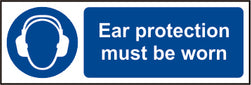 Spectrum Industrial Ear Protection Must Be Worn Sign 11447