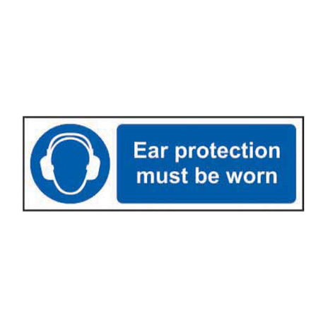 Spectrum Industrial Ear Protection Must Be Worn Sign 11447