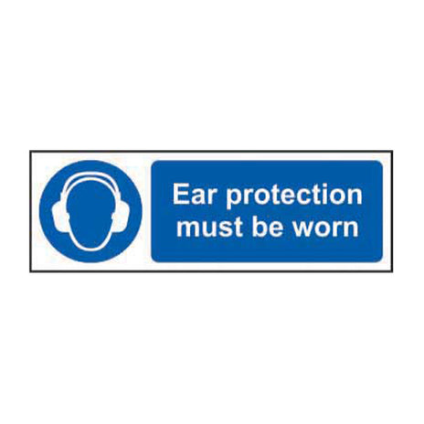 Spectrum Industrial Ear Protection Must Be Worn Sign 11447