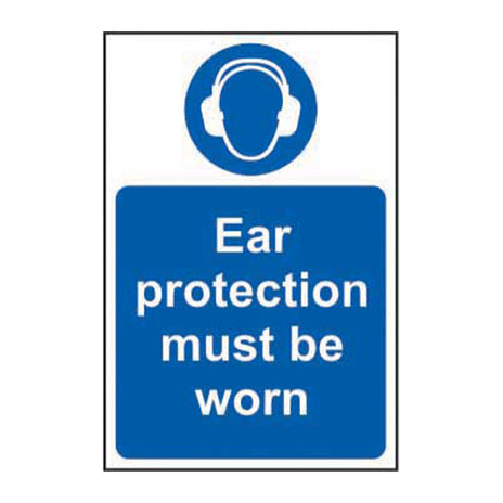 Spectrum Industrial Ear Protection Must Be Worn Sign 11447