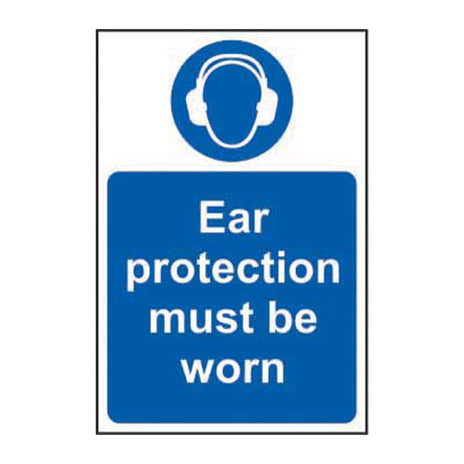 Spectrum Industrial Ear Protection Must Be Worn Sign 11447