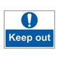 Spectrum Industrial Keep Out Sign 0255
