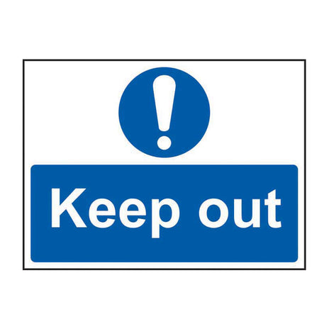 Spectrum Industrial Keep Out Sign 0255