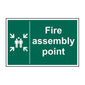 Spectrum Industrial Fire Assembly Point Sign 12029
