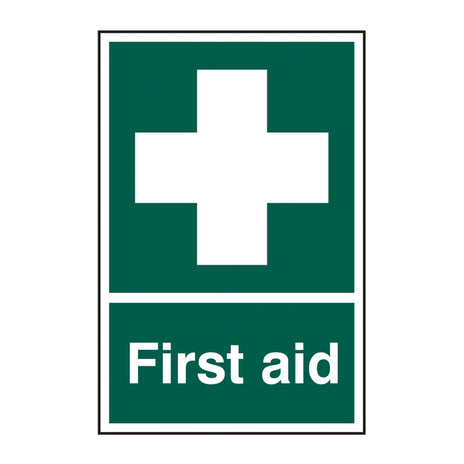 Spectrum Industrial First Aid Sign 1550