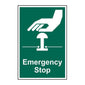 Spectrum Industrial Emergency Stop Sign 5215