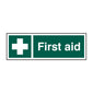 Spectrum Industrial First Aid Sign 1550