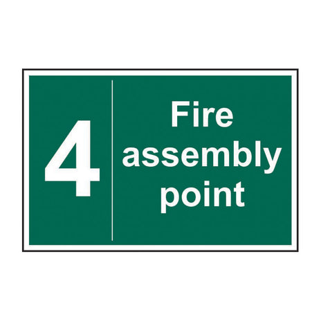 Spectrum Industrial Fire Assembly Point 7 Sign 12089