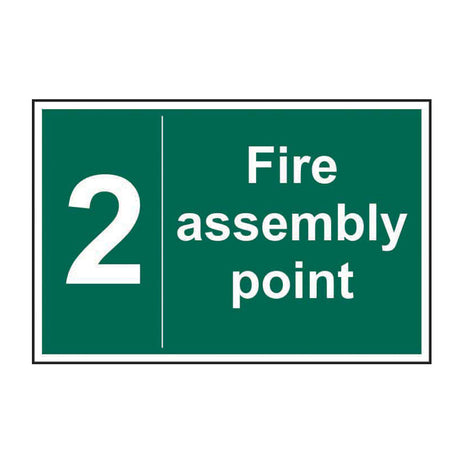 Spectrum Industrial Fire Assembly Point 2 Sign 12064