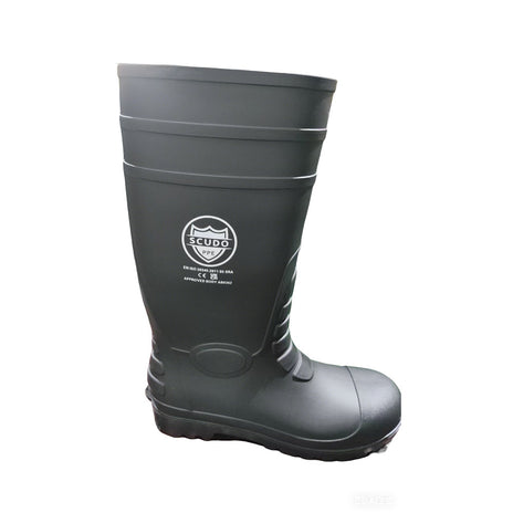 Scudo Safety Wellington Boot - Black - Trade Pack of 24 Pairs