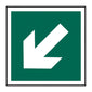 Spectrum Industrial Diagonal Arrow Symbol Sign 13346
