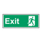 Spectrum Industrial Exit Man Right Sign 13377