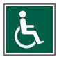 Spectrum Industrial Disabled Symbol Sign 14015