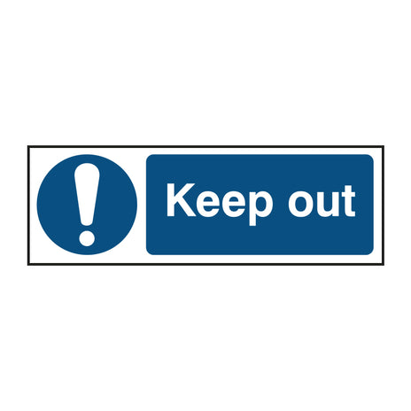 Spectrum Industrial Keep Out Sign 0255