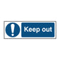 Spectrum Industrial Keep Out Sign 0255