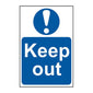 Spectrum Industrial Keep Out Sign 0255