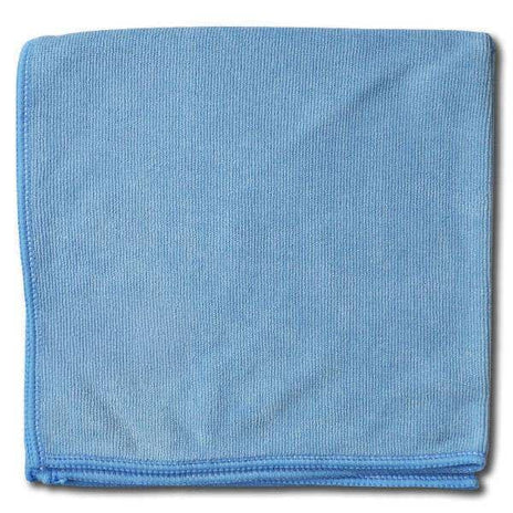 Blue Microfibre Cloth 40 x 40cm (Case of 10) (14462)