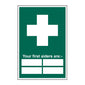 Spectrum Industrial Your First Aiders Are Sign 14978