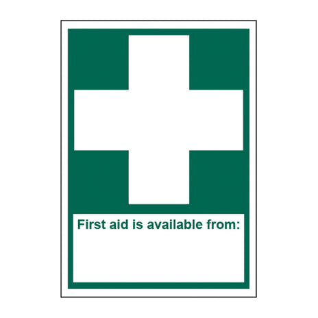 Spectrum Industrial First Aid Is Available From: Sign 15033
