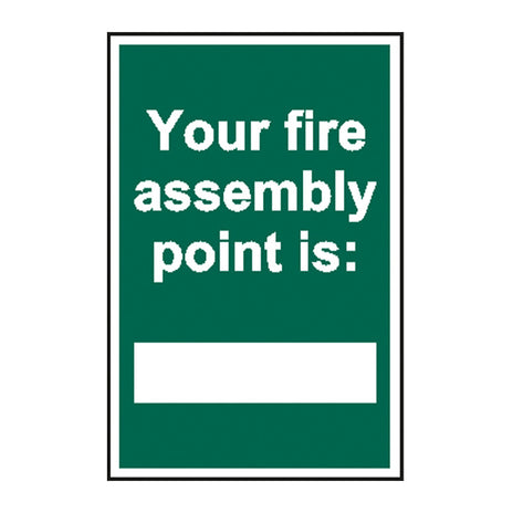 Spectrum Industrial Your Fire Assembly Point Is: Sign 1526