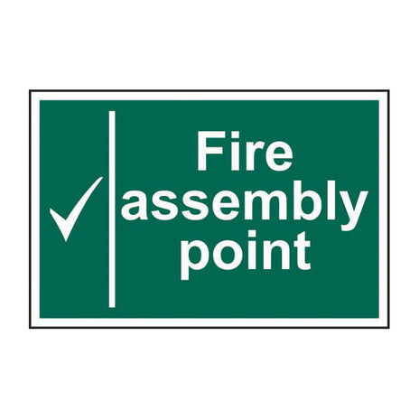 Spectrum Industrial Fire Assembly Point Sign 12029