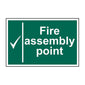 Spectrum Industrial Fire Assembly Point Sign 12029