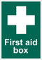 Spectrum Industrial First Aid Box Sign 16304