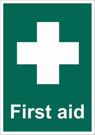Spectrum Industrial First Aid Sign 1550