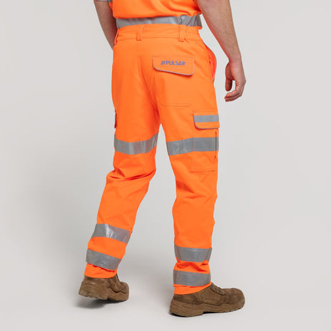 Pulsar PROTECT Hi-Vis Stretch Combat Trousers (PR336-R / P346-R)