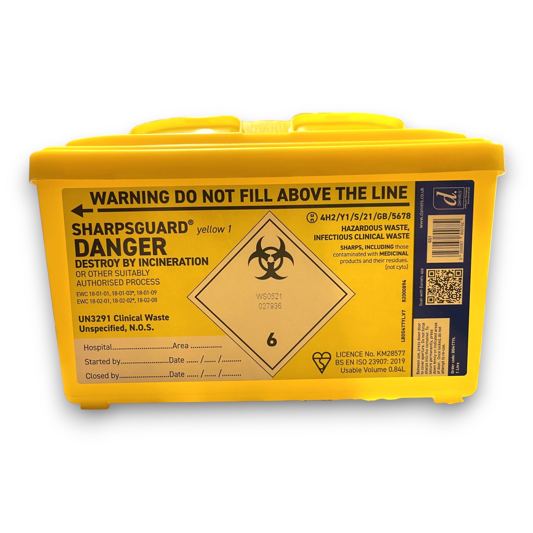 Sharps Container Yellow Color Sharps Container Yellow – Nixon Safety