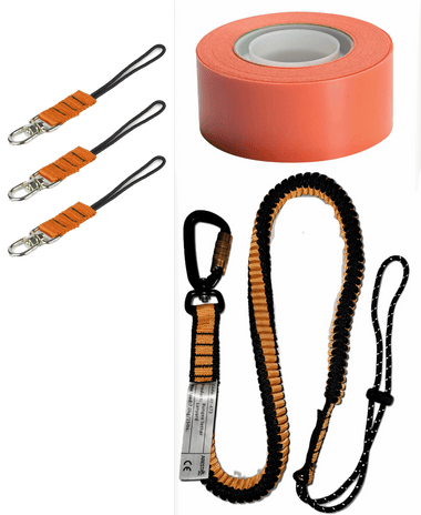 ARESTA 2kg Tool Tethering Kit, Tool Catches, Tape and Bungee Tether - AY-181K