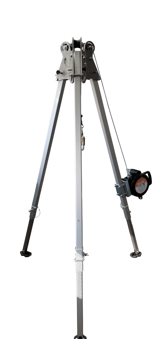 ARESTA Heavy Duty Aluminium Tripod, Confined Space, EN 795 B - AR-09109