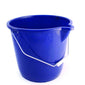 Blue Plastic Bucket with Pouring Lip 10 Litre (49111)