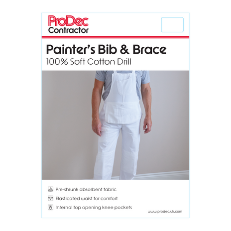 ProDec PC310 Contractor 100% Cotton Painter's Bib and Brace