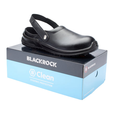 Blackrock SRC02B Black Hygiene Safety Clog S2