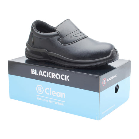 Blackrock SRC04 Hygiene Slip-On Safety Shoe S2, White or Black
