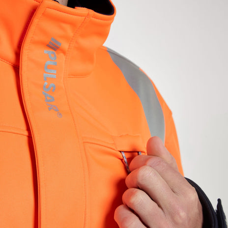Pulsar PROTECT Hi-Vis Two Tone Interactive Softshell Jacket (P307-R / P306-R)